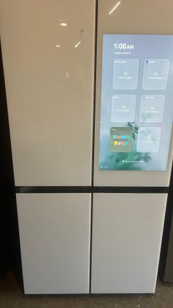 Samsung-Bespoke 29 cu.ft. 4-door Flex French Door Smart Refrigerador With Family Hub.