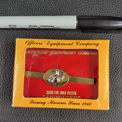 Officers' Equipment Company Enlisted Tie Clasp, Gold Plated