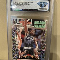 Shaquille O’Neal 92-93 Topps Stadium Club #21 Beam Team