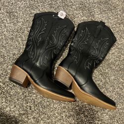 Black Women Boots 