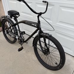 FELT Hurley Limited PLAID Edition 3-Speed with Matching (REMOVABLE)Basket