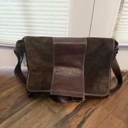 Cole Haan - Suede Messenger Bag
