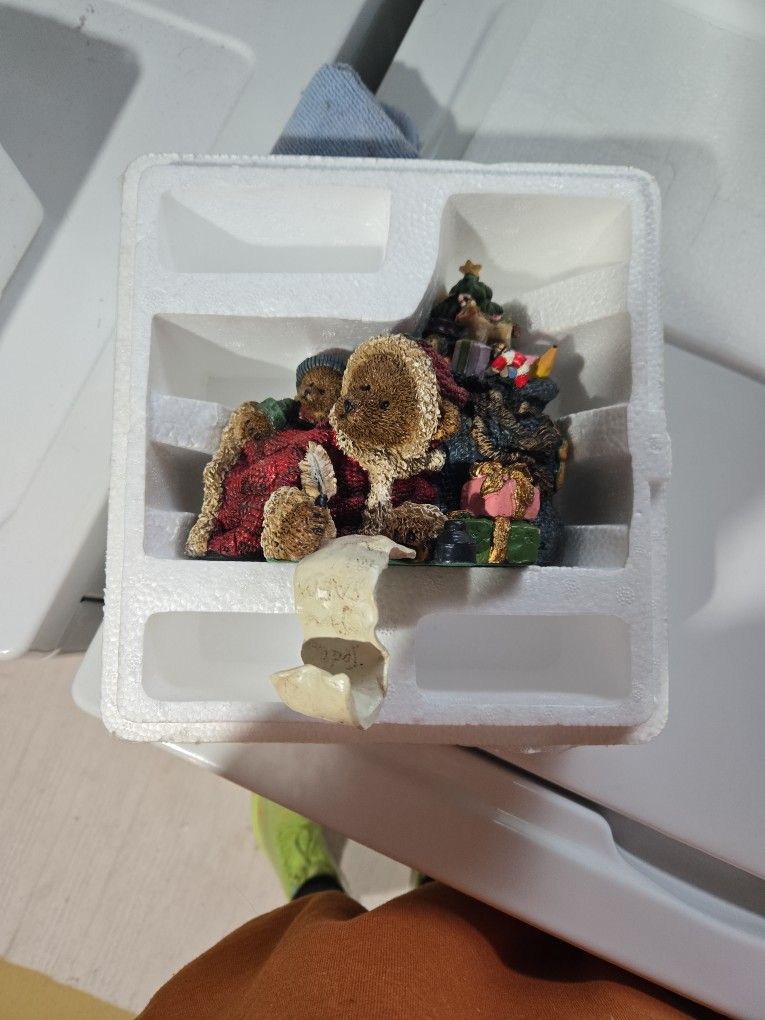 Collectible Bear Stocking Holder