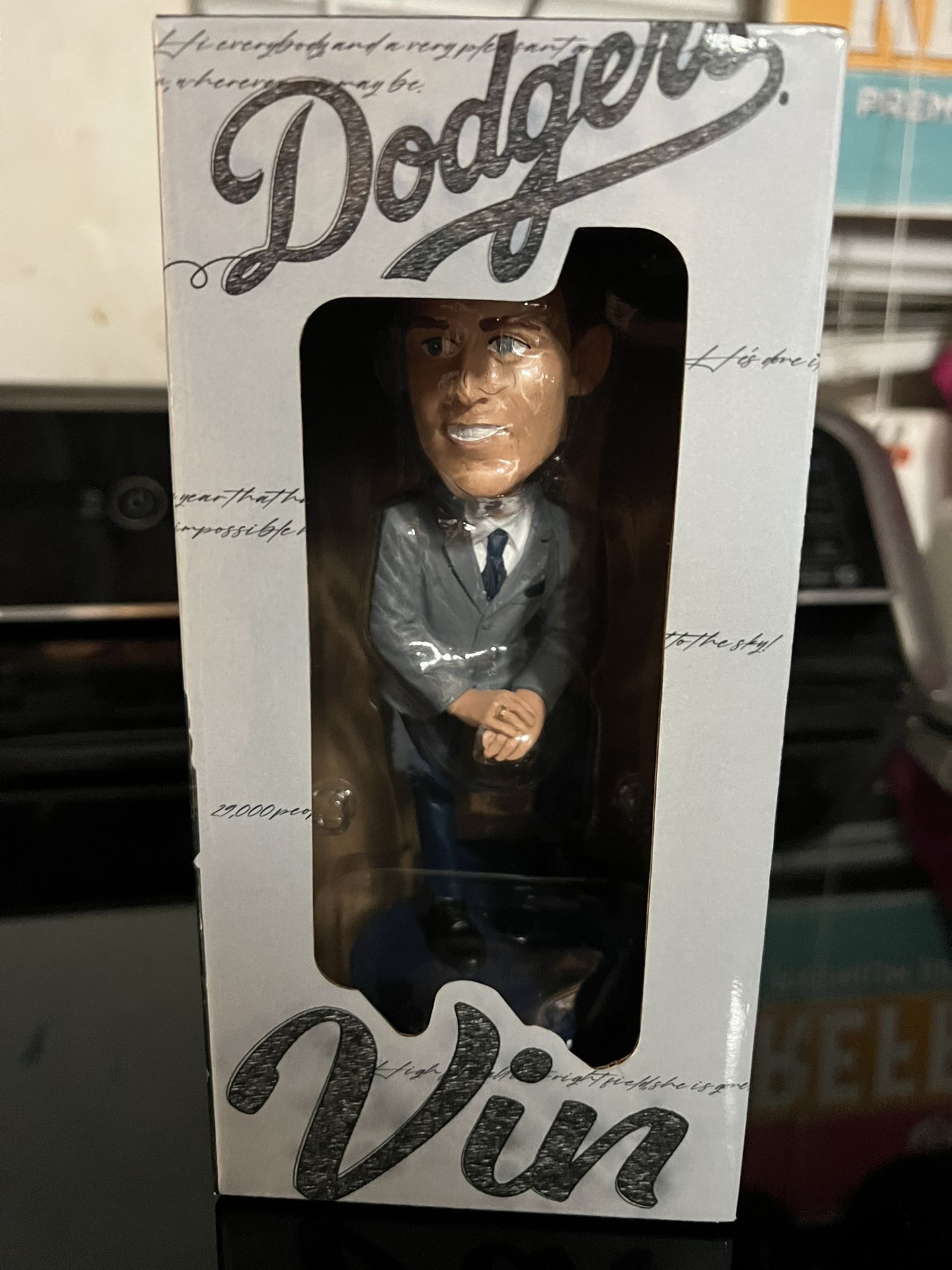 Vin Scully 2025 LA Dodgers Bobblehead