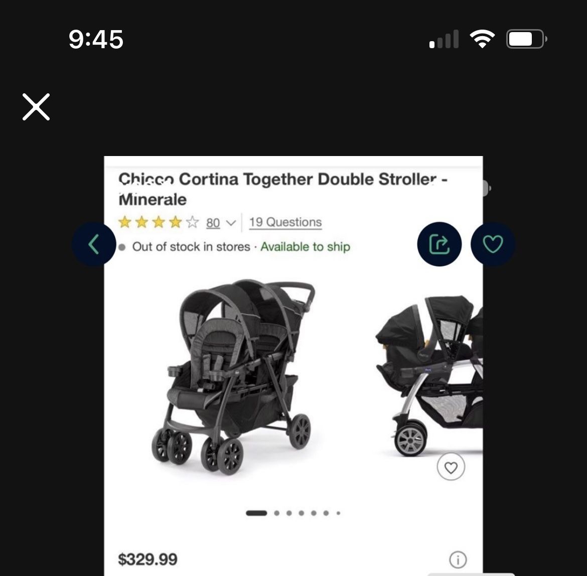 Double Stroller