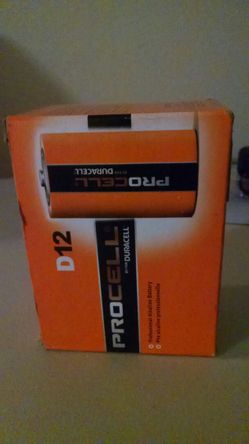 D12. 12 New batteries