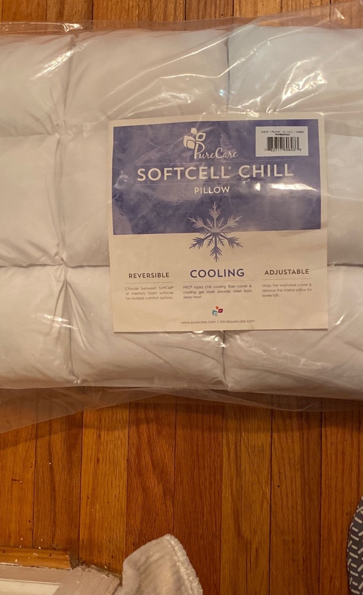 PureCare Soft Cell Reversible Pillow, $95