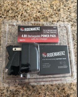 Ridemakerz 4.8V Rechargeable Power Pack with AC Charger