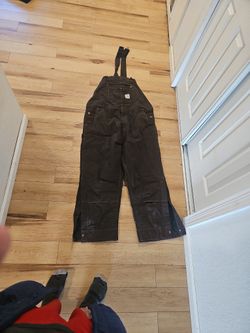 Carhartt Duck Insulated Bib Overall