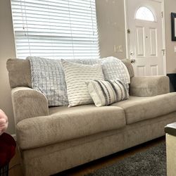 Beige Loveseats X2 – Excellent Condition! $300 Each 