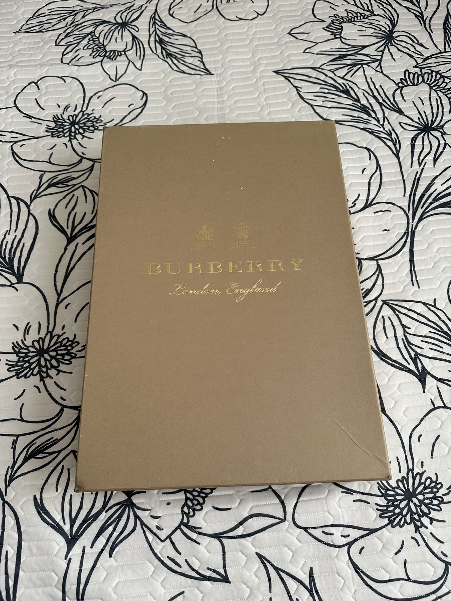 Burberry Empty Box. Very Big, Fit For Long Coat Or Boots. Used