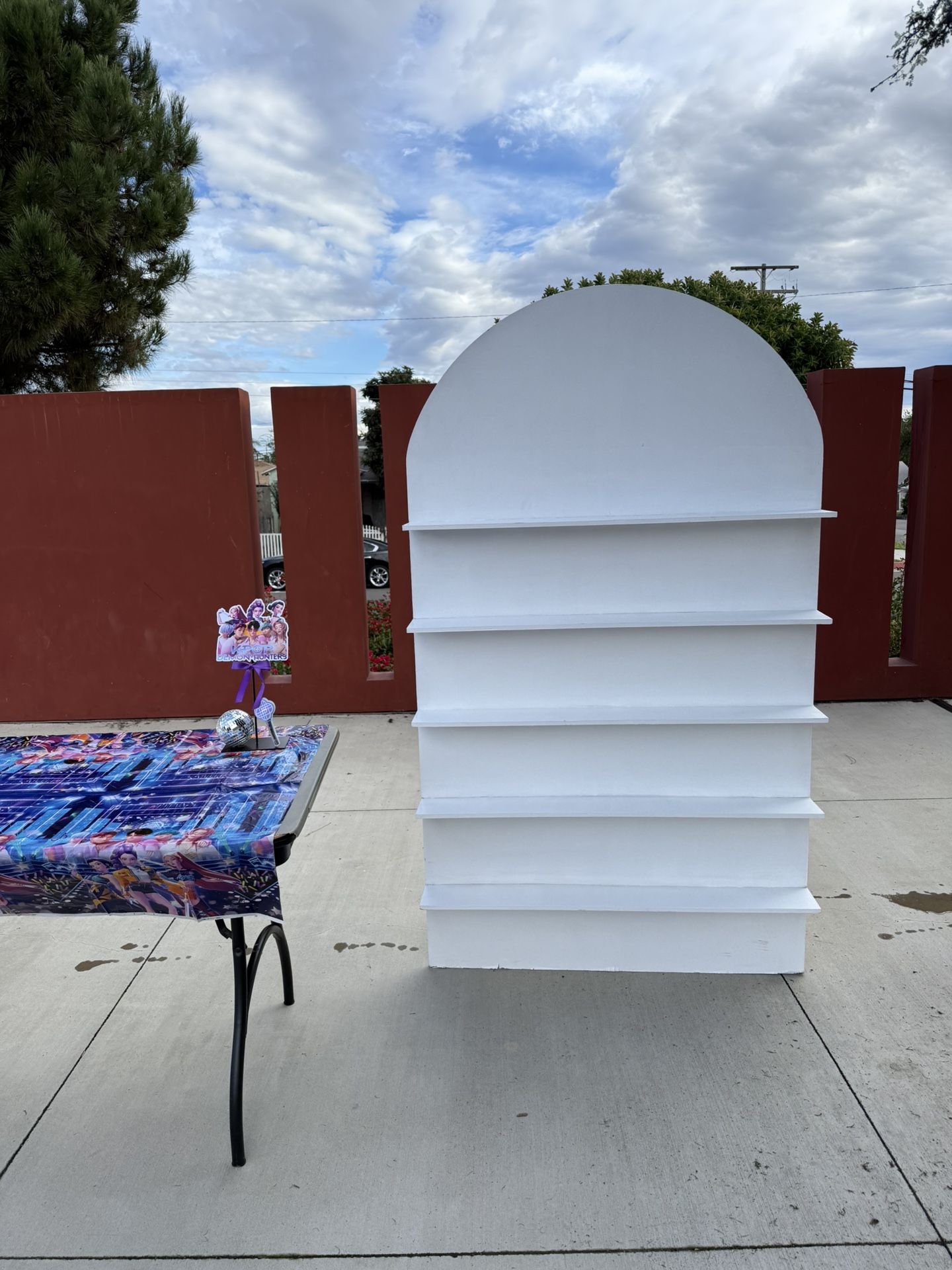 Treat Wall and Candy Cart