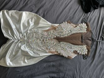 Custom Made Rhinestone Dress