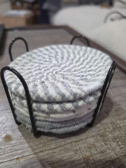 Crochet coaster