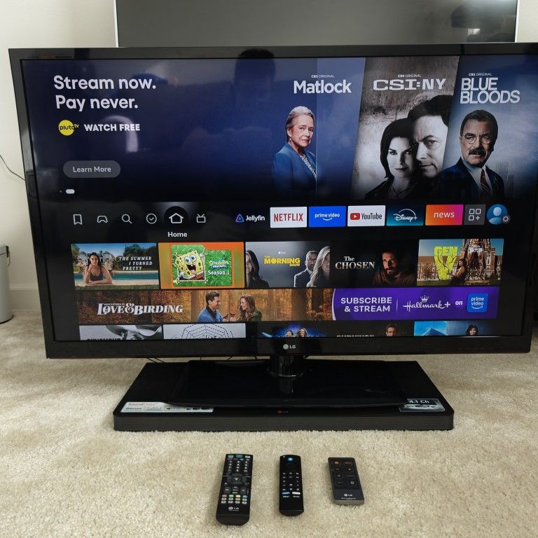 π₯ Complete Home Theater Bundle! LG 47" TV + Sound System + NEW Fire Stick 4K MAX π₯