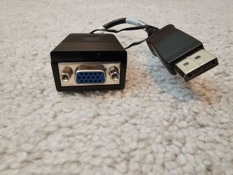 DisplayPort to VGA Adapter Converter