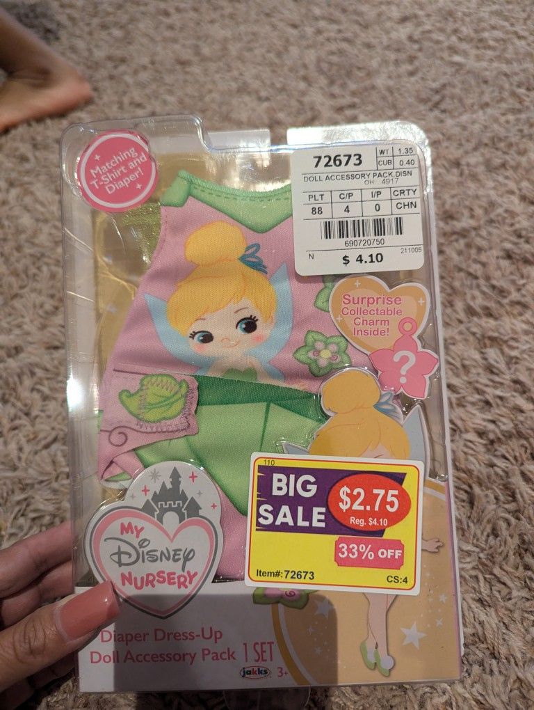 Disney Dress Up Doll Pack