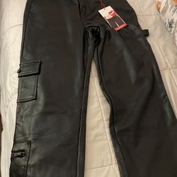 Hot Kiss Black Cargo Pants 