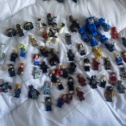 Assorted LEGO Mini Figure And Builds 