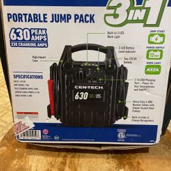 Portable Jump Pack  Used A Couple Times