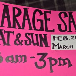 Garage Sale EVERYTHING MUST GO!!!