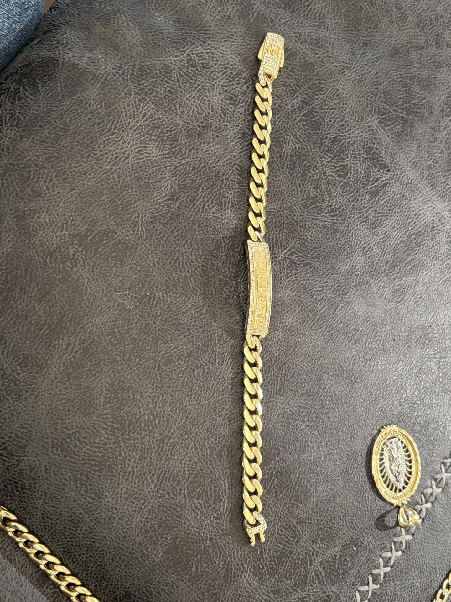 Last Supper 14k Gold Bracelet