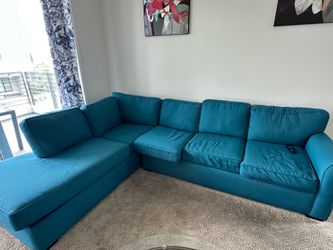 ✨ Modern Blue Sectional Sofa for Sale ✨