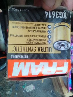 Oil change filter