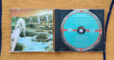Led Zeppelin Houses Of The Holy West Germany Target CD 1985