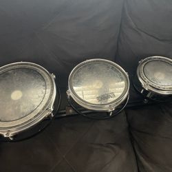 Remo  rototom 3 piece drum. 