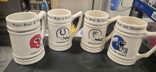 Football mugs