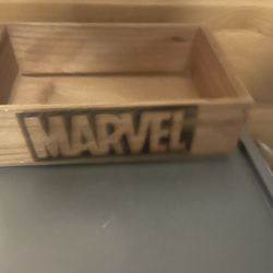 Marvel Mini Wood Crate