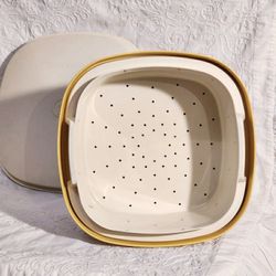 Vintage TUPPERWARE full 3-piece Steam 'n Serve