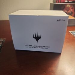 Magic The Gathering Secret Lair : Box Of Rocks Foil