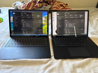 ($240 each) Microsoft surface laptop 3 8gb ram 256gb drive