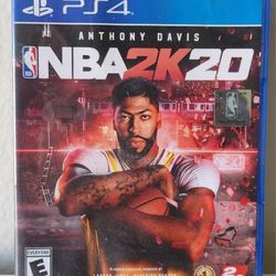 PS4 Anthony Davis NBA 2K 20 Video Game.