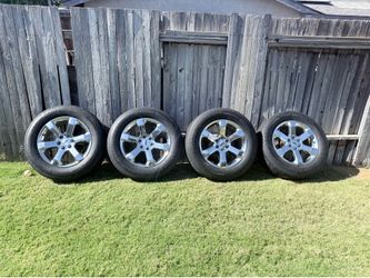 Stock 20 inch ford wheels and tires