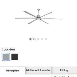 Industrial Ceiling Fan NIB