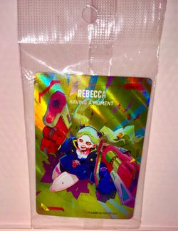 Sealed Anime Expo 2026 Cyberpunk TCG Rebecca Having A Moment FOIL PROMO