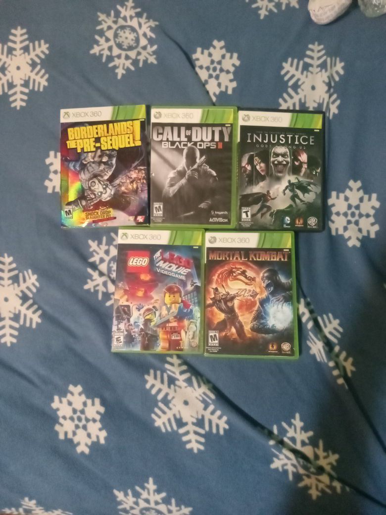 Xbox 360 game bundle lot
