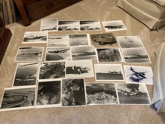 (24) 8x10’s WW2 WWII ERA MILITARY BOMBER PHOTOGRAPHS