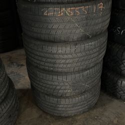 235-55-17 Used Michelin Tire Set