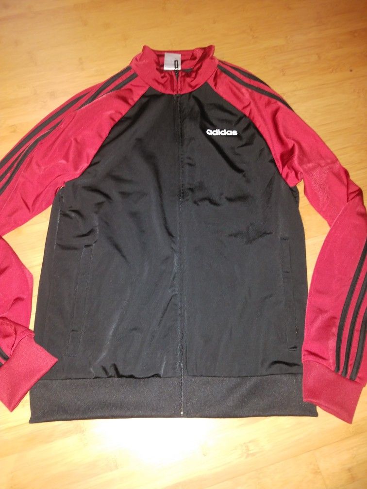Mens Size Small Adidas Zip Track Jacket