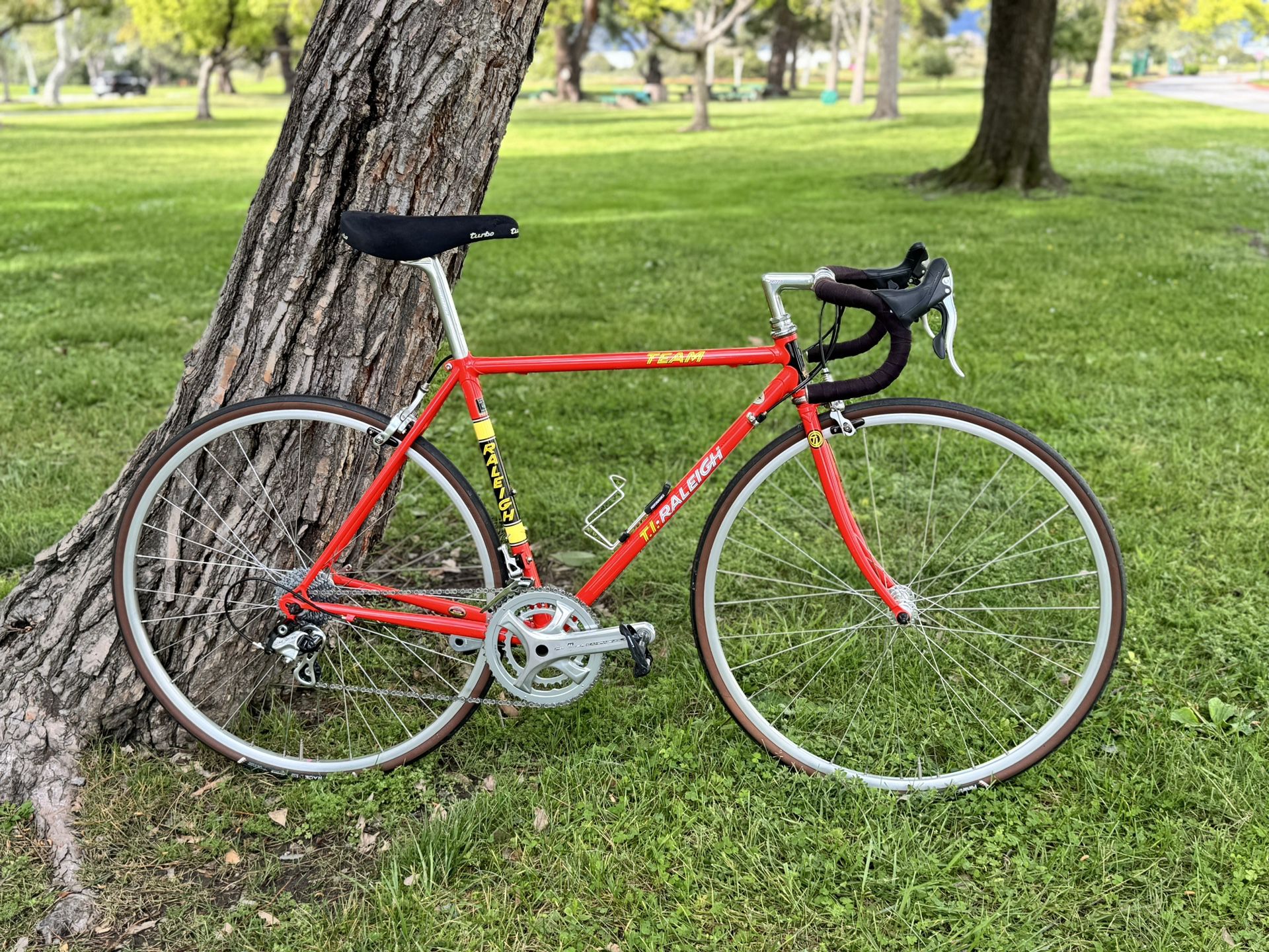Raleigh TI Team Reissue Road Bike Size 49