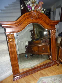 Big Victorian mirror