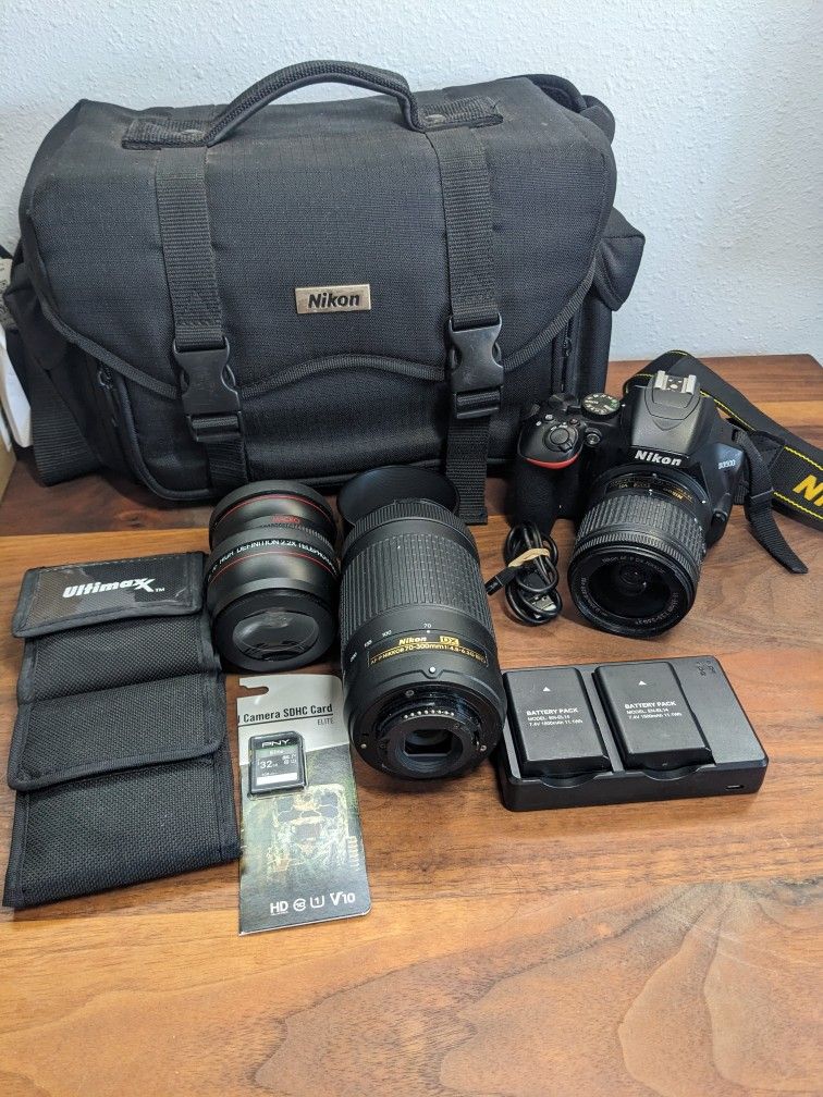 Nikon D3500 DSLR Camera Bundle
