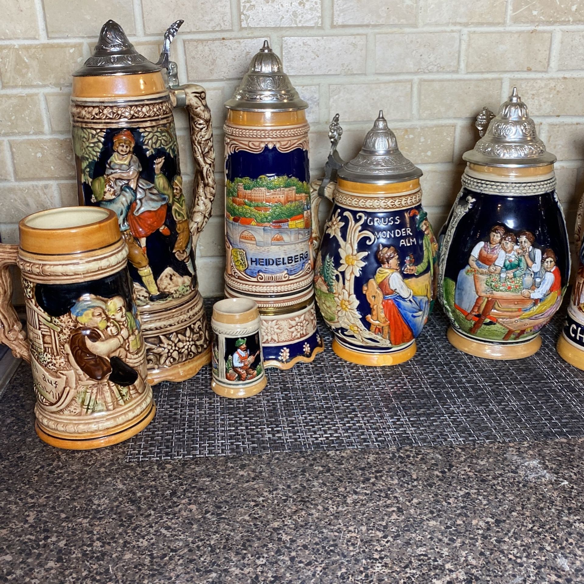 Western German Beer Steins 