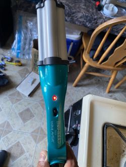 Bed Head Tourmaline + Ceramic Deep Hair Waver, Turquoise