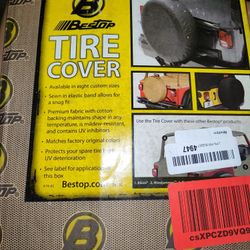 Bestie Tire Cover 28'' x 8''