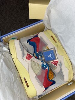 Jordan 4 Union Guava